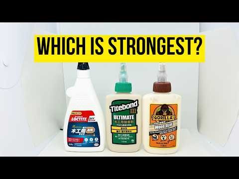 Titebond III vs Gorilla vs Loctite: The Ultimate Wood Glue Test!