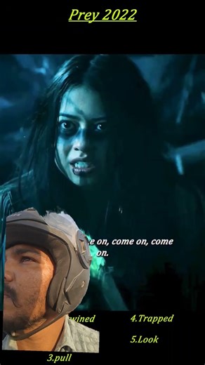 Predator: Hunting Grounds (2025) - Heroine Leaps from Tree to Battle the Predator