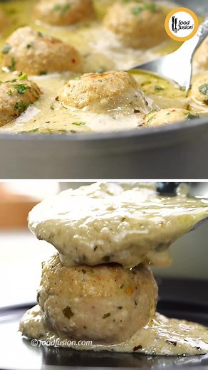 Afghani Chicken Kofta Gravy Recipe - Delicious and Easy | Food Fusion