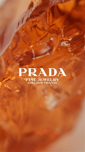 Prada on Instagram: "Madeira citrine - a gemstone of fiery intensity. Untreated and luminous, its hue becomes a language of contrast and clarity in Prada Fine Jewelry Couleur Vivante. Discover more via link in bio. #PradaFineJewelry #Prada"