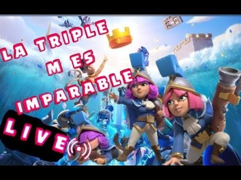 CAMPEONES DEFINITIVOS CON TRIO DE MOSQUETERAS? #ClashRoyale #3M