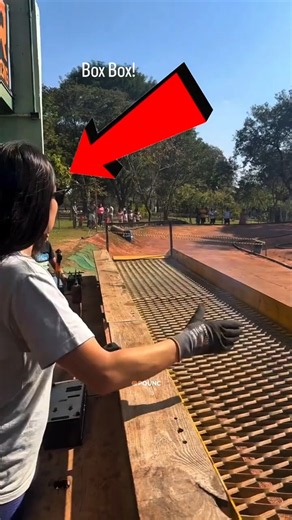 The Riskiest Pit Stop Ever 😳 ( @nocontroleracing ) #shorts #racing