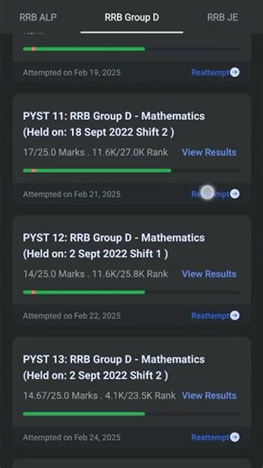 Group D 2 Sep 2022 shift 1 math practice set, group d practice set #groupd #groupdpracticeset #rrb