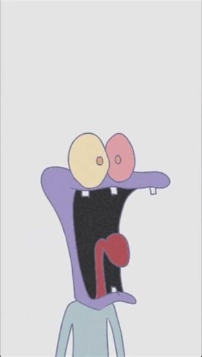 Scared 2D Cartoon Character Screaming #shorts