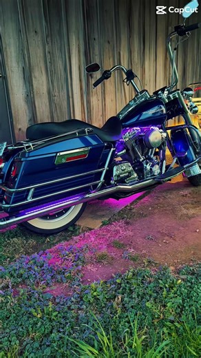 When your 06 Road King is your happy place! #fyp #harleydavidson #motorcycle