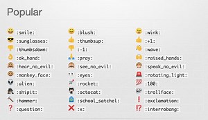 Markdown Emojis