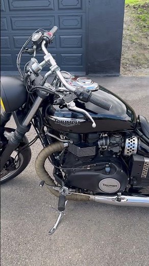 Triumph Speedmaster custom bobber