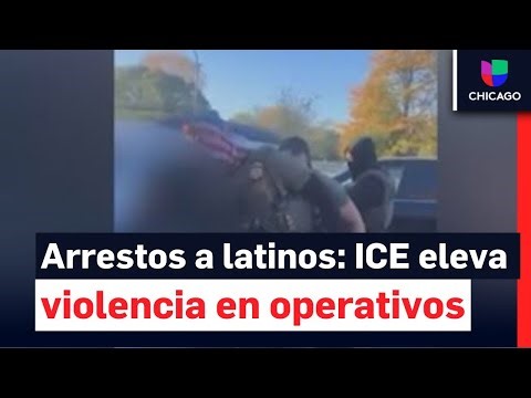 “Me quebraron el vidrio”: varios arrestados en operativos de Inmigración en suburbios de Chicago