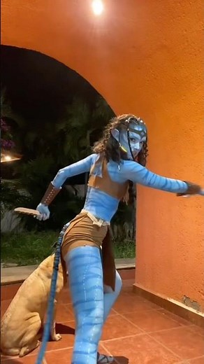 Avatar body painting #trend #sugaronmytongue #avatarbodypaint #halloween