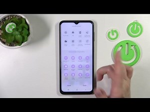 How to Edit Notification Panel Shortcuts on SAMSUNG Galaxy A23