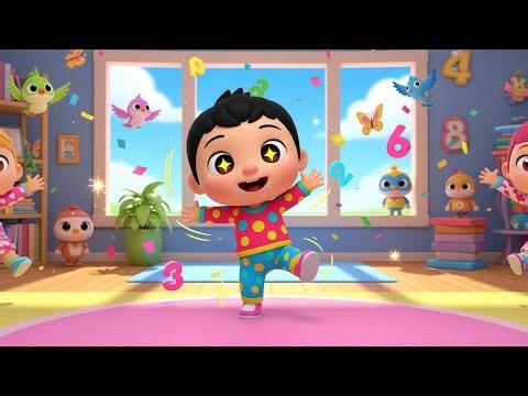 Silly Numbers Dance | Popular Nursery Rhyme For Kids | Sing Along With Kids