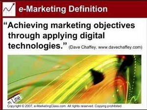 Introduction to Electronic Marketing