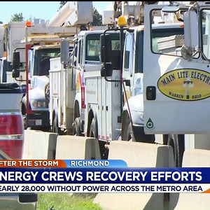 Dominion: Majority of customers will have power restored by Monday