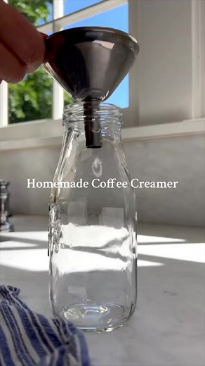 7.2K views · 19 reactions | Homemade coffee creamer ☕️拏 Creamy, luscious and since you made it, you know exactly what’s in every sip  #coffee #coffeecreamer #coffeelover #coffeetime #decaf | weelicious | Facebook