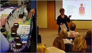 Essential oils benefits shown at Bartlett Library program