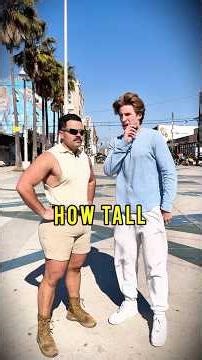 Seeing if guys lie about their heights🙈🙈 #funny #foryou
