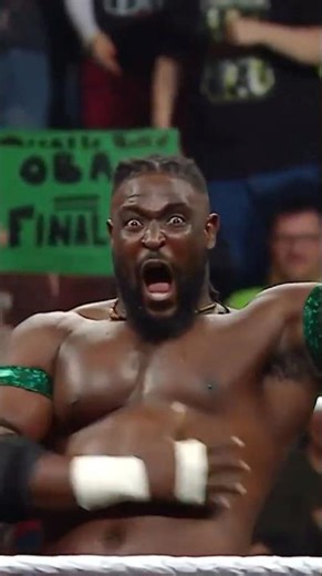 OBA IS JUST GETTING STARTED 💪😤 #WWERaw