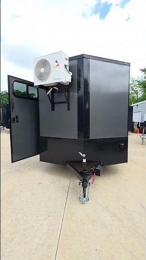 New 7x16 TA Screwless Enclosed Trailer | 50 amp electric pkg. w/mini split | 1083 $15,850