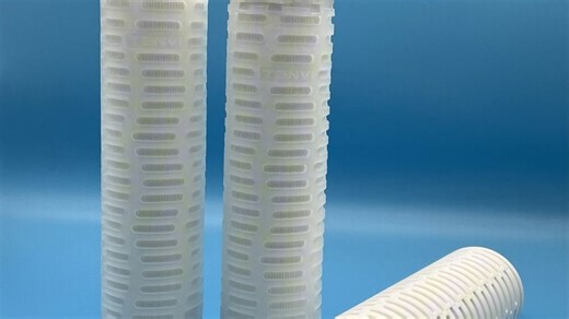 工业净水核心！PVDF折叠滤芯高效守护！