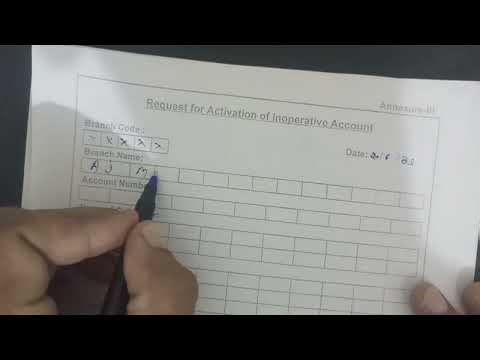 Sbi account inoperative to operative