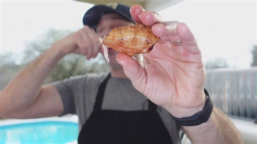 Chef's method for smoking perfectly tender chicken wings