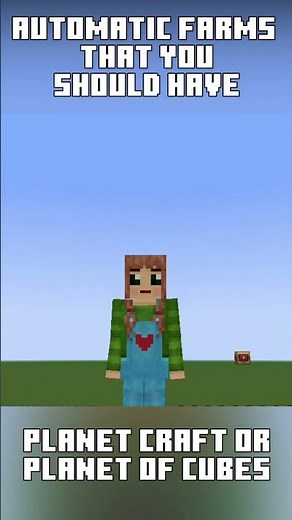 [Planet Craft - Planet of Cubes] Automatic Farms That You Should Have #planetcraft #planetofcubes