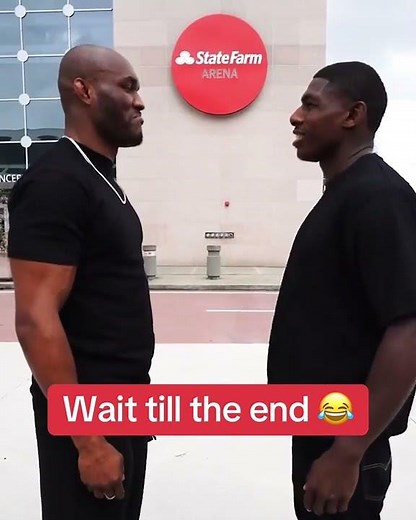 Joaquin Buckley couldn’t believe he was facing off with Kamaru Usman 😂 (via @UFC/TT)