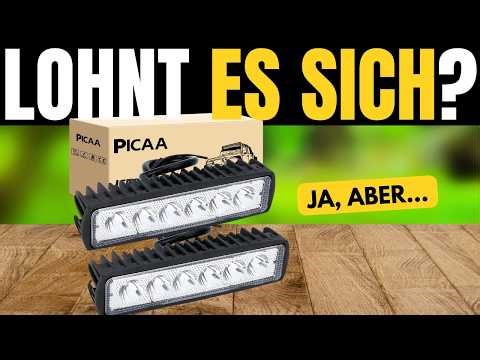PICAA Mini LED Arbeitsscheinwerfer – 18W Spotlights