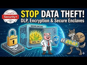 Data Loss Prevention (DLP) & Encryption Explained | CompTIA Security+ SY0-701