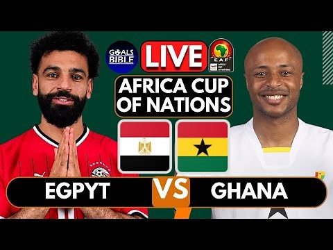 🔴EGYPT vs GHANA LIVE | AFCON 2024 | Full Match LIVE Today