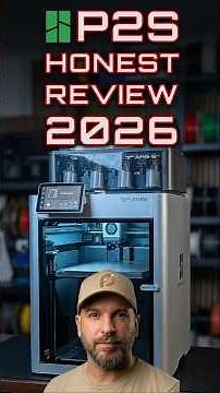 BAMBU LAB P2S REVIEW - This is a good one #bambulab @BambuLab ​ #3dprinting #3dprinter #p2s