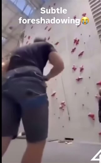Epic Climbing Fail: Hilarious Foreshadowing Moments