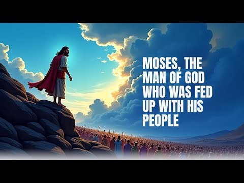 Part 4: Moses, the man of God who was fed up with his people