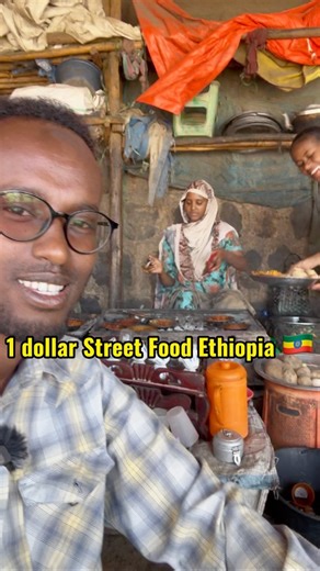 1 dollar breakfast in Ethiopia #Ethiopia #travel | Ahmed Rashid Vlogs