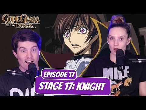 SUZAKU REVEALED?! | Code Geass Newlyweds Reaction | Ep 17, “Stage 17: Knight”