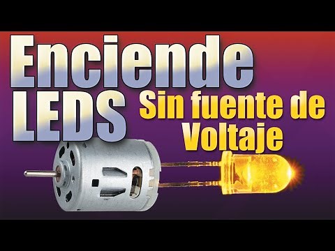 ENCENDER UN LED SOLO CON MOTOR
