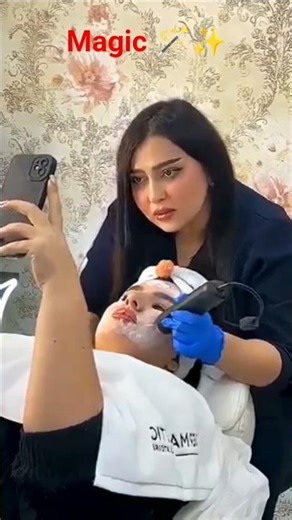 The Magic of Skincare & AI Art! ✨ | Wait for the ending 😱 #Viral #Shorts