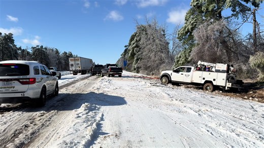 Service Truck stuck on HWY 78 Wrecker Company told him $800, we said nahhhh we will do it for free #Duramax #F250 #fyp