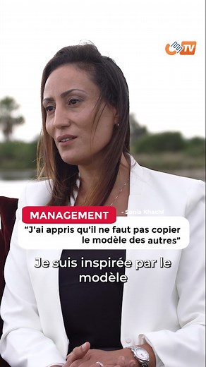 25K views · 300 reactions | J’ai appris qu’il ne faut pas copier le modèle des autres ✔️ Sonia Khachlouf, VP General Manager ADP  A retrouver en intégralité sur CETV (lien en commentaire) #CETV #cetvtn #entrepreneuralaune #leclubentrepreneurs #business #entrepreneurship #leadership #PodcastBusiness | CETV | Facebook