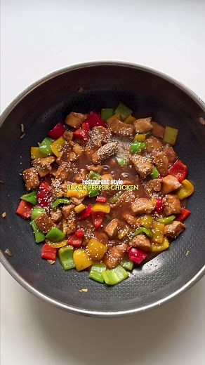 Homemade Black Pepper Chicken Recipe