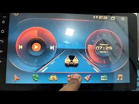 Display Setting in Android Car stereo. Android head unit Display Setting. Colour Temperature setting