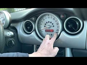 Mini Cooper R50 service light reset (2001-2006)