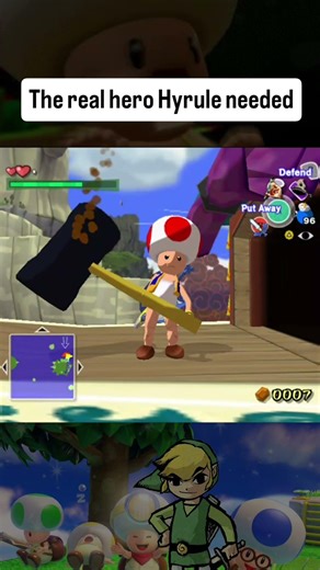 The Wind Waker: Toad Edition