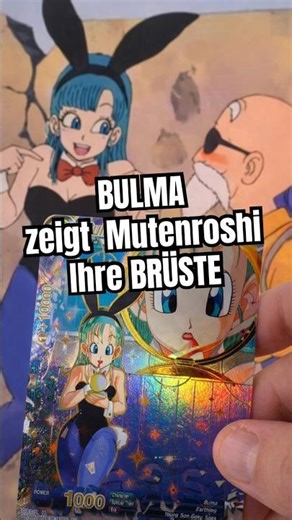 Krasse BULMA Szene in DRAGONBALL 😮🍑 KARTEN UNBOXING