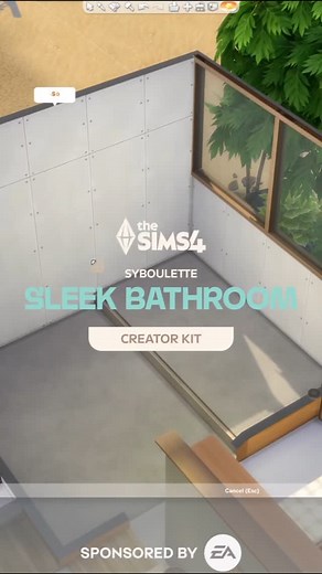 𝓜𝓪𝓻𝓶𝓮𝓵𝓪𝓭 🇱🇻 on Instagram: "Syboulette's Sleek Bathroom Creator Kit overview 😍 / TheSims4 #sponsoredbyEA 🏷️ #thesims4 #sims #sims4interior #sims4build #sims4bathroom"