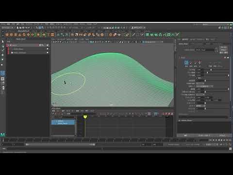 Maya 2018新機能ダイジェスト Mash 03：Placerによるオブジェクトの配置