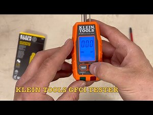 Klein Tools GFCI RT250 LCD Outlet Tester