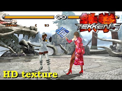 Tekken 5 4K ~HD Texture ( Fixed ) | PCSX2 1.7.3668 | PS2 60FPS PC Emulation
