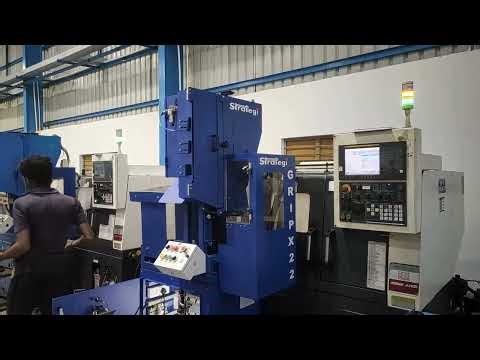 Front Load Machine Tending Robot