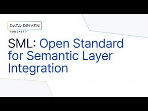 Introducing SML: Open Standard for Semantic Layer Integration | AtScale